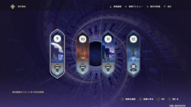 【原神】螺旋12層、中国と日本のキャラ使用率